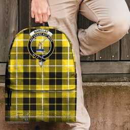 ScotsTee Shop Scottish Barclay Dress Modern Clan Tartan Backpack - Crest Classic