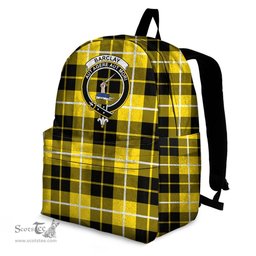 ScotsTee Shop Scottish Barclay Dress Modern Clan Tartan Backpack - Crest Classic