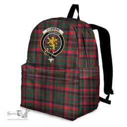 ScotsTee Shop Scottish Cumming Hunting Modern Clan Tartan Backpack - Crest Classic