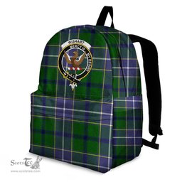 ScotsTee Shop Scottish Wishart Hunting Modern Clan Tartan Backpack - Crest Classic