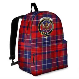 ScotsTee Shop Scottish Wishart Dress Clan Tartan Backpack - Crest Classic