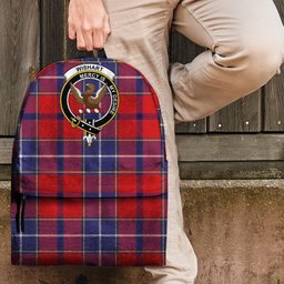 ScotsTee Shop Scottish Wishart Dress Clan Tartan Backpack - Crest Classic