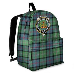 ScotsTee Shop Scottish MacThomas Ancient Clan Tartan Backpack - Crest Classic