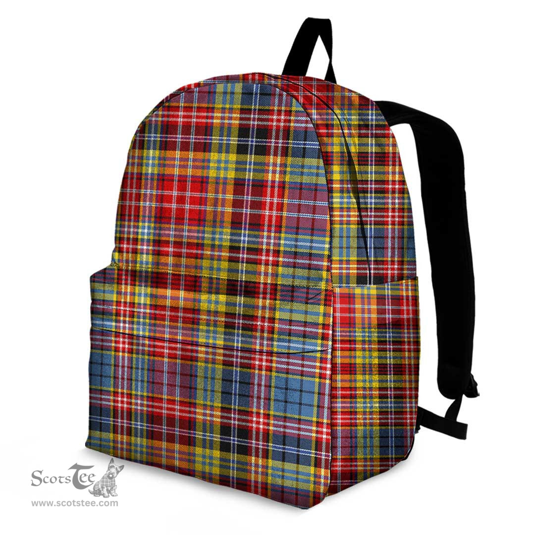 ScotsTee Shop Scottish Drummond of Strathallan Clan Tartan Backpack - Classic
