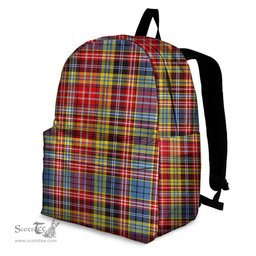 ScotsTee Shop Scottish Drummond of Strathallan Clan Tartan Backpack - Classic