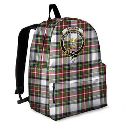 ScotsTee Shop Scottish Stewart Dress Modern Clan Tartan Backpack - Crest Classic
