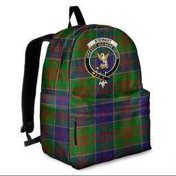 ScotsTee Shop Scottish Stewart of Appin Hunting Modern Clan Tartan Backpack - Crest Classic