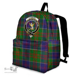 ScotsTee Shop Scottish Stewart of Appin Hunting Modern Clan Tartan Backpack - Crest Classic