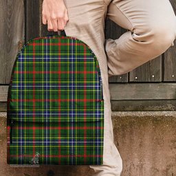 ScotsTee Shop Scottish Bisset Clan Tartan Backpack - Classic