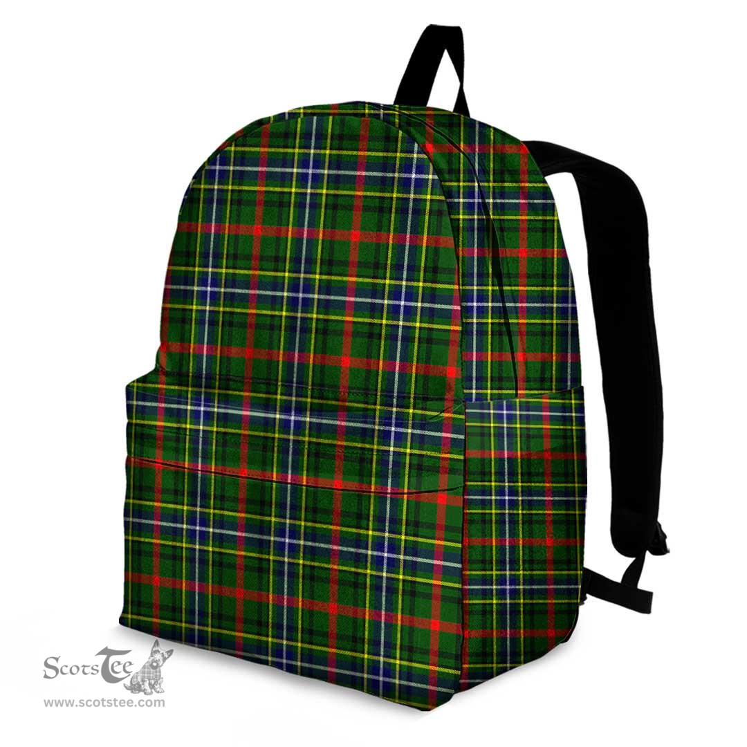 ScotsTee Shop Scottish Bisset Clan Tartan Backpack - Classic
