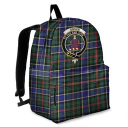 ScotsTee Shop Scottish Ogilvie of Airlie Ancient Clan Tartan Backpack - Crest Classic