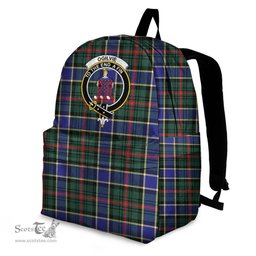 ScotsTee Shop Scottish Ogilvie of Airlie Ancient Clan Tartan Backpack - Crest Classic