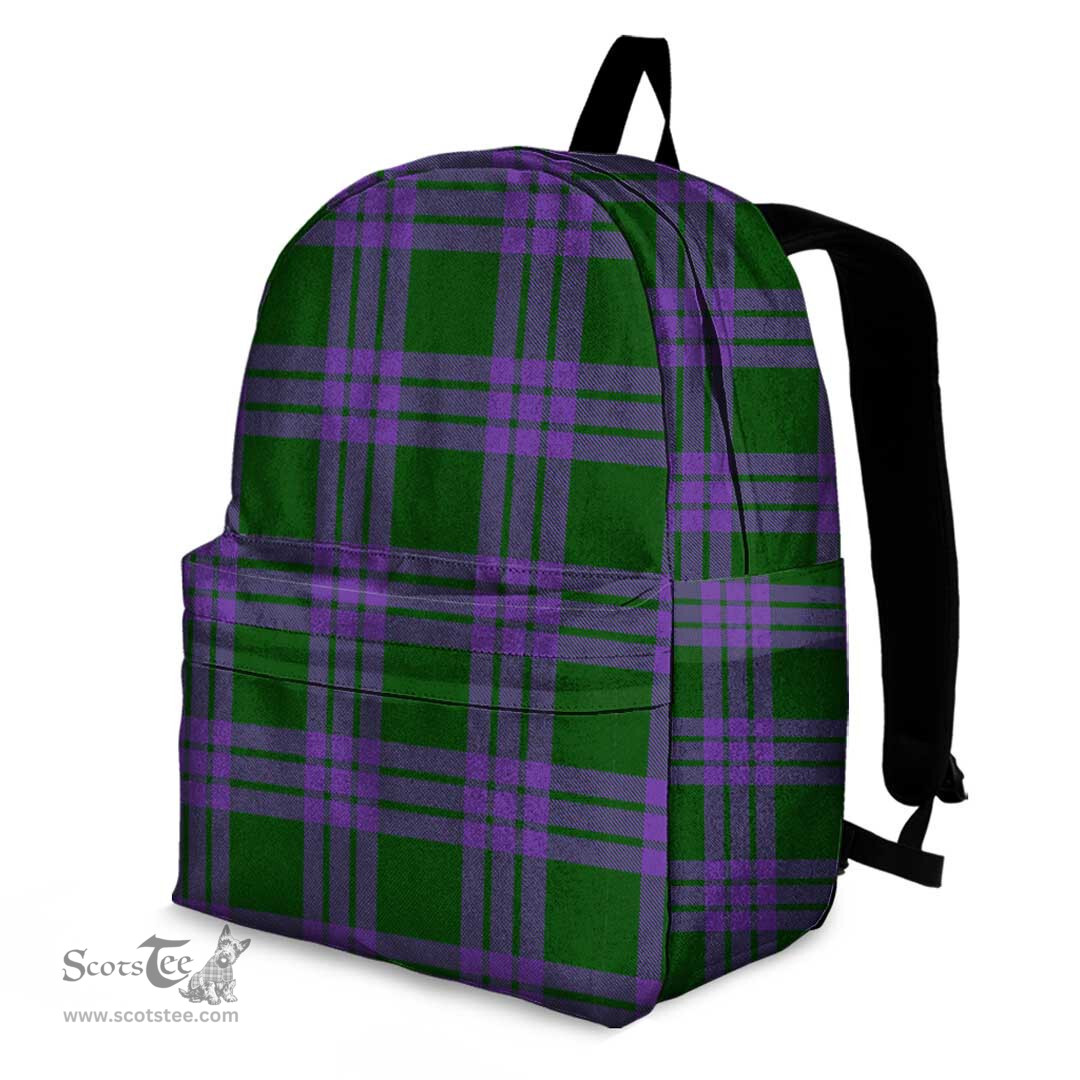 ScotsTee Shop Scottish Elphinstone Clan Tartan Backpack - Classic