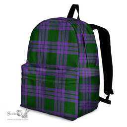 ScotsTee Shop Scottish Elphinstone Clan Tartan Backpack - Classic