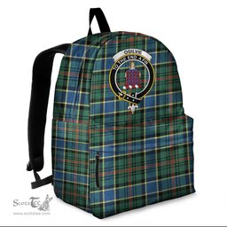 ScotsTee Shop Scottish Ogilvie Hunting Modern Clan Tartan Backpack - Crest Classic