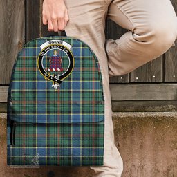 ScotsTee Shop Scottish Ogilvie Hunting Modern Clan Tartan Backpack - Crest Classic