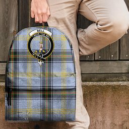 ScotsTee Shop Scottish Bell of the Borders Clan Tartan Backpack - Crest Classic