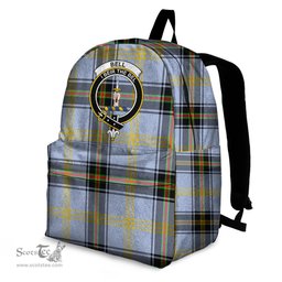 ScotsTee Shop Scottish Bell of the Borders Clan Tartan Backpack - Crest Classic
