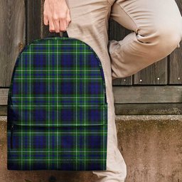 ScotsTee Shop Scottish MacNeil of Colonsay Modern Clan Tartan Backpack - Classic