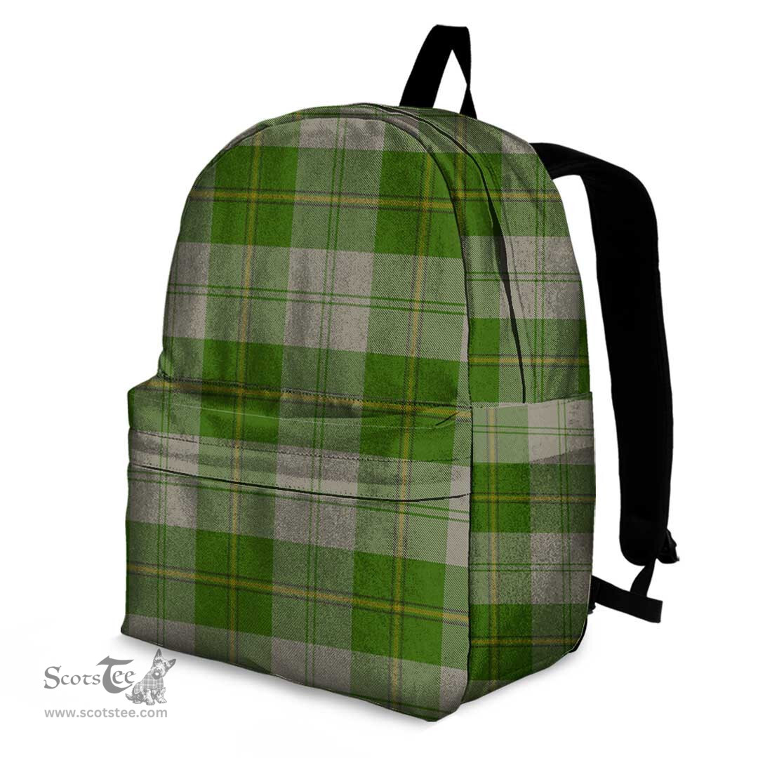 ScotsTee Shop Scottish Cunningham Dress Green Dancers Clan Tartan Backpack - Classic