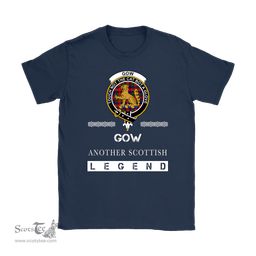 ScotsTee Shop Scottish Gow (or McGouan) Clan Crest Scottish Legend T Shirt