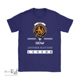 ScotsTee Shop Scottish Gow (or McGouan) Clan Crest Scottish Legend T Shirt