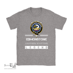 ScotsTee Shop Scottish Edmonstone (of Duntreath) Clan Crest Scottish Legend T Shirt
