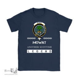 ScotsTee Shop Scottish Mowat (of Inglistoun) Clan Crest Scottish Legend T Shirt