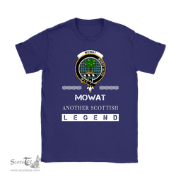 ScotsTee Shop Scottish Mowat (of Inglistoun) Clan Crest Scottish Legend T Shirt