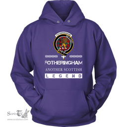 ScotsTee Shop Scottish Fotheringham Clan Crest Scottish Legend Hoodie