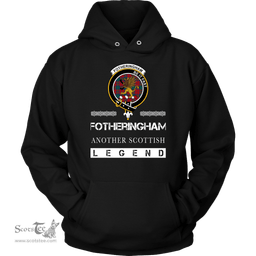 ScotsTee Shop Scottish Fotheringham Clan Crest Scottish Legend Hoodie