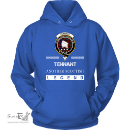 ScotsTee Shop Scottish Tennant Clan Crest Scottish Legend Hoodie