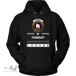 ScotsTee Shop Scottish Tennant Clan Crest Scottish Legend Hoodie
