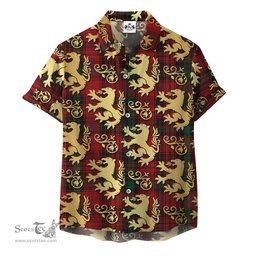ScotsTee Shop Scottish MacInroy 02 Clan Tartan Lion Rampant Hawaiian Shirt