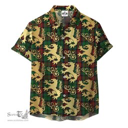 ScotsTee Shop Scottish Walker James Clan Tartan Lion Rampant Hawaiian Shirt