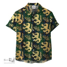 ScotsTee Shop Scottish MacTavish Cash Clan Tartan Lion Rampant Hawaiian Shirt
