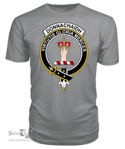 ScotsTee Shop Scottish Donnachaidh Clan Tartan Scottish Clans Crest T Shirt