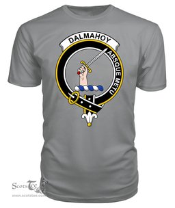 ScotsTee Shop Scottish Dalmahoy Clan Tartan Scottish Clans Crest T Shirt