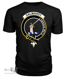 ScotsTee Shop Scottish Dalmahoy Clan Tartan Scottish Clans Crest T Shirt