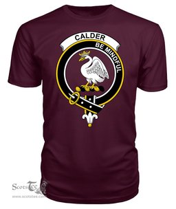 ScotsTee Shop Scottish Calder Campbell Clan Tartan Scottish Clans Crest T Shirt