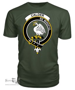 ScotsTee Shop Scottish Calder Campbell Clan Tartan Scottish Clans Crest T Shirt