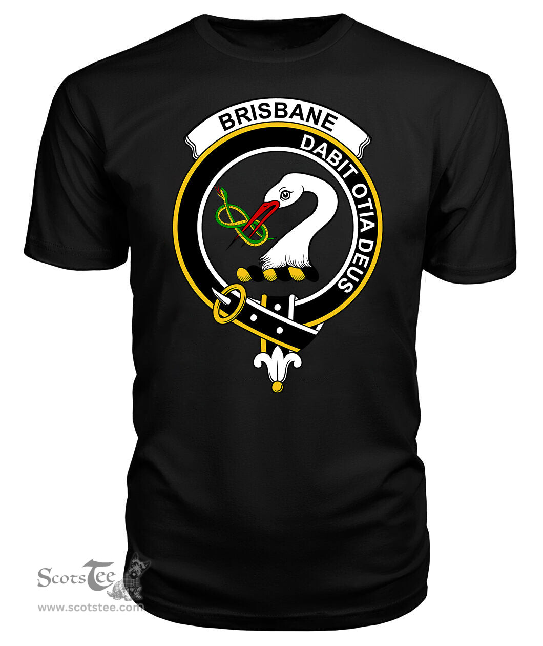 ScotsTee Shop Scottish Brisbane Clan Tartan Scottish Clans Crest T Shirt