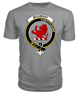 ScotsTee Shop Scottish Moubray Clan Tartan Scottish Clans Crest T Shirt