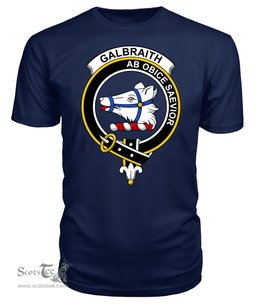 ScotsTee Shop Scottish Galbraith Clan Tartan Scottish Clans Crest T Shirt