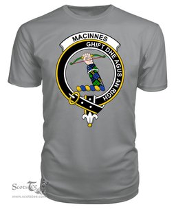 ScotsTee Shop Scottish MacInnes Clan Tartan Scottish Clans Crest T Shirt