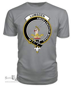 ScotsTee Shop Scottish Lumsden Clan Tartan Scottish Clans Crest T Shirt