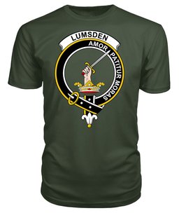 ScotsTee Shop Scottish Lumsden Clan Tartan Scottish Clans Crest T Shirt