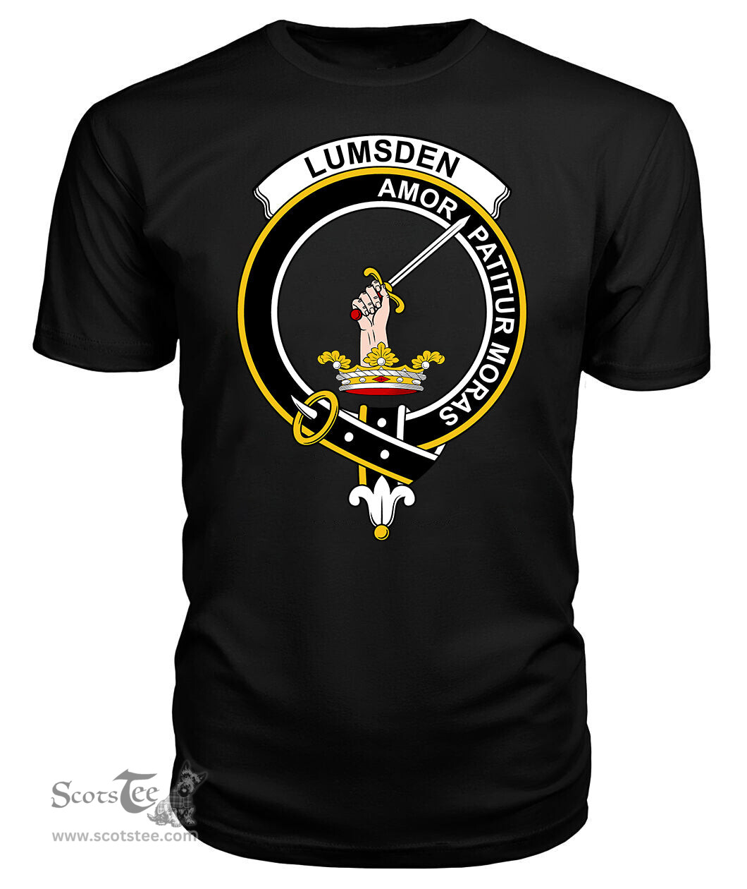 ScotsTee Shop Scottish Lumsden Clan Tartan Scottish Clans Crest T Shirt