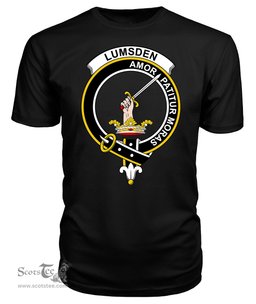 ScotsTee Shop Scottish Lumsden Clan Tartan Scottish Clans Crest T Shirt