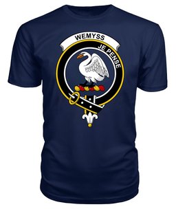 ScotsTee Shop Scottish Wemyss Clan Tartan Scottish Clans Crest T Shirt